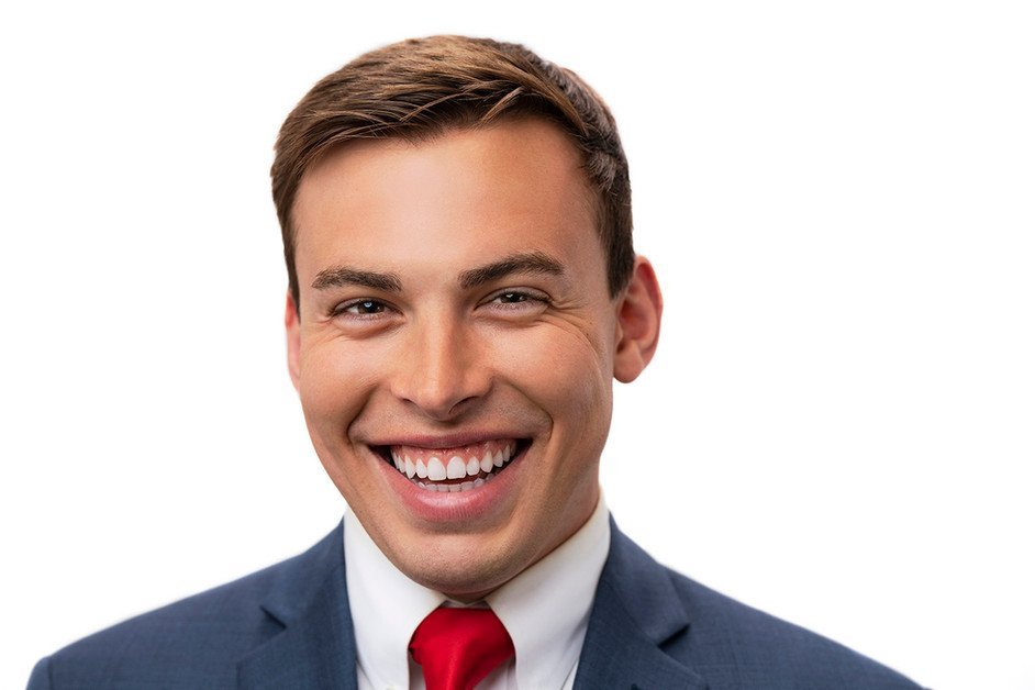 professional headshot of young man